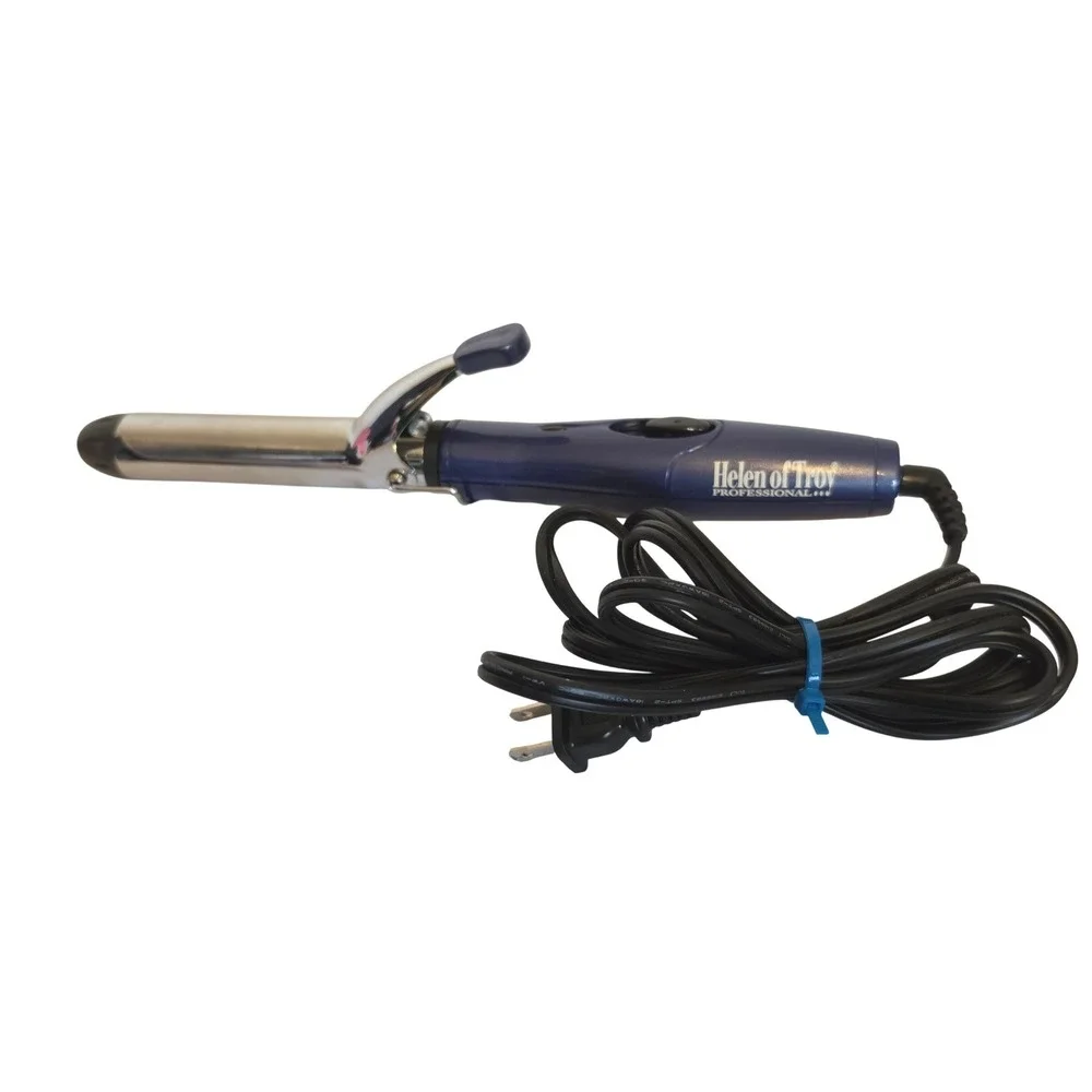 Helen‎ of Troy Professional 1 Inch Curling Iron Blue Chrome Model 1681N